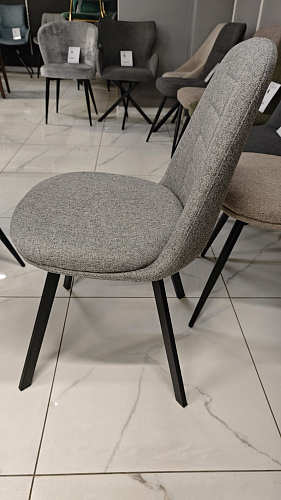 Стул Texas 2 светло-серый поворотный / черный из шоурума 2